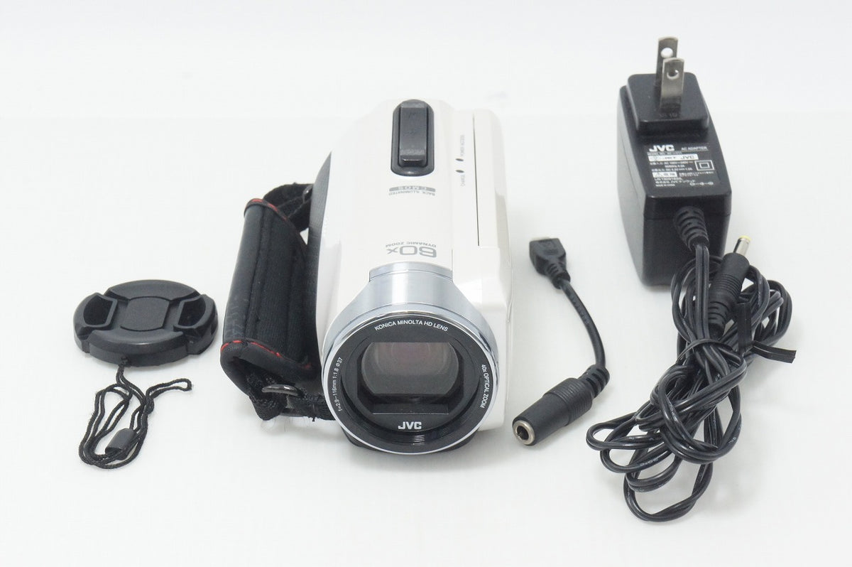 JVC ケンウッド Everio GZ-F200-W デジタルビデオカメラ ホワイト 261007b