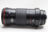 良品 Canon キヤノン EF 180mm F3.5L MACRO USM フルサイズ 単焦点レンズ フード付 250121h