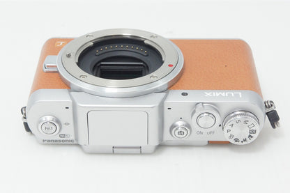 Panasonic パナソニック LUMIX DMC-GF7 ボディ ミラーレス一眼カメラ ブラウン 261007c
