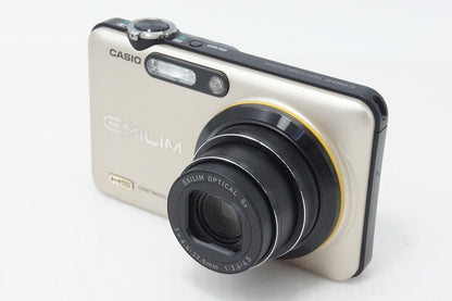 美品 CASIO カシオ HIGH SPEED EXILIM EX-FC150 コンパクトデジタルカメラ ゴールド 260611g