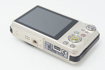 美品 CASIO カシオ HIGH SPEED EXILIM EX-FC150 コンパクトデジタルカメラ ゴールド 260611g