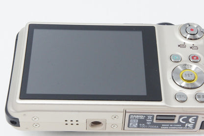美品 CASIO カシオ HIGH SPEED EXILIM EX-FC150 コンパクトデジタルカメラ ゴールド 260611g