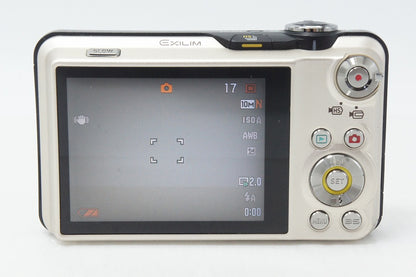 美品 CASIO カシオ HIGH SPEED EXILIM EX-FC150 コンパクトデジタルカメラ ゴールド 260611g