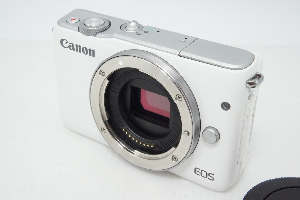 Mint Canon EOS M10 Body Mirrorless Camera White 260413g