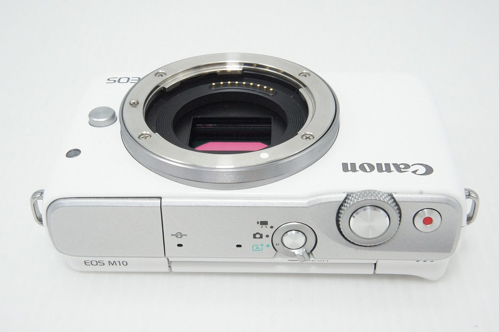 Mint Canon EOS M10 Body Mirrorless Camera White 260413g