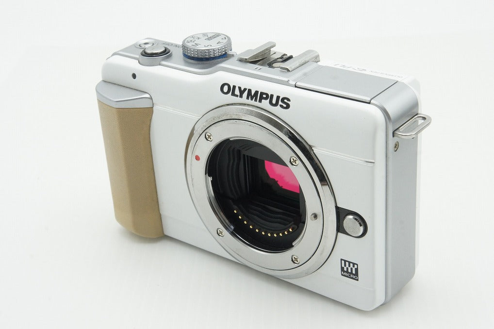 OLYMPUS オリンパス PEN Lite E-PL1 ボディ ミラーレス一眼カメラ ホワイト 251224ao
