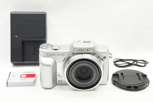 良品 SONY ソニー Cyber-shot DSC-H3 コンパクトデジタルカメラ シルバー 250628c