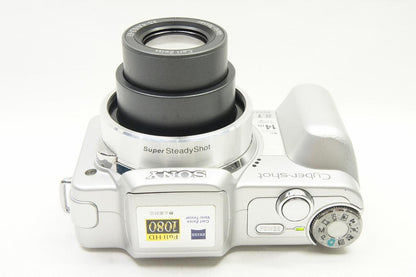 良品 SONY ソニー Cyber-shot DSC-H3 コンパクトデジタルカメラ シルバー 250628c