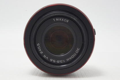 Nikon ニコン 1 NIKKOR VR 30-110mm F3.8-5.6 AFレンズ レッド 1マウント 261002h