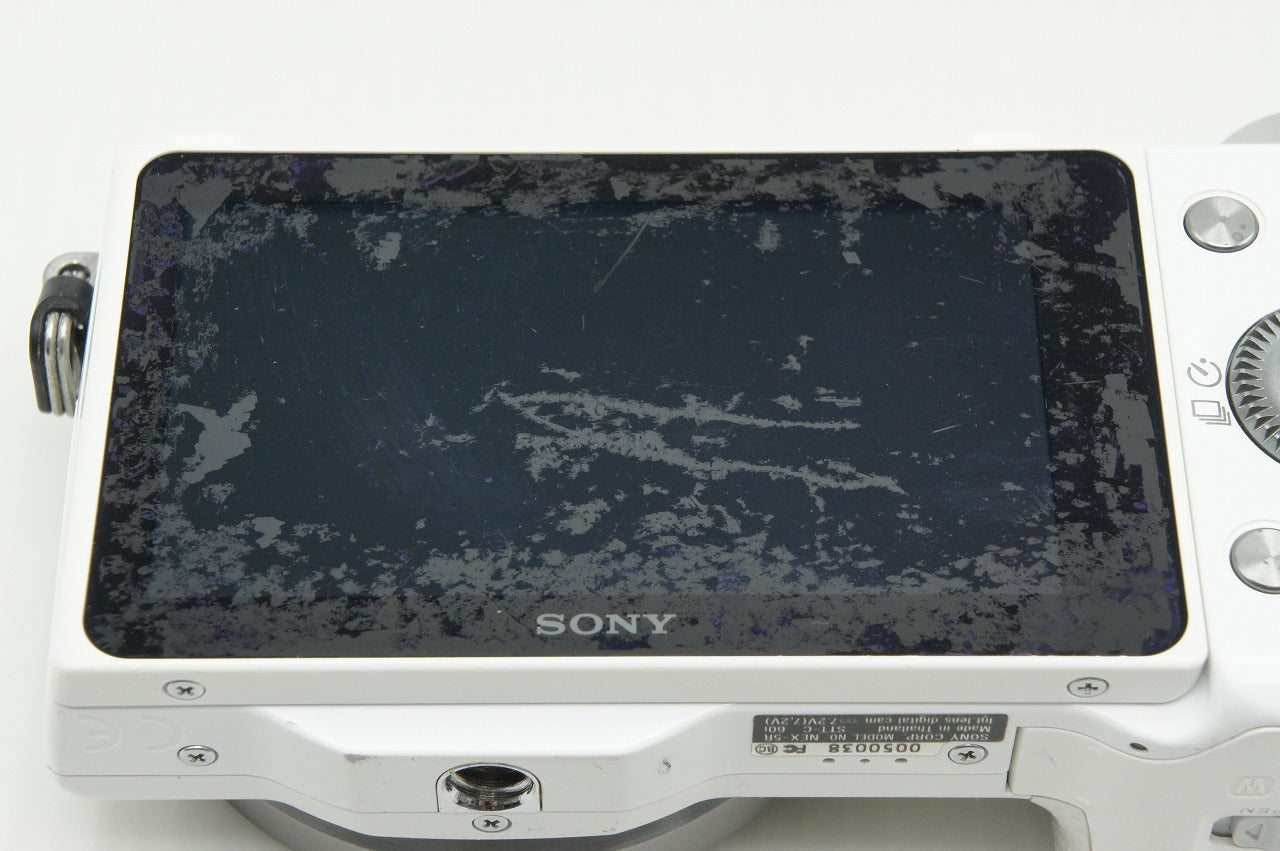 SONY ソニー NEX-5R + E 18-55mm F3.5-5.6 OSS SEL1855 レンズセット ミラーレス一眼カメラ ホワイト 260306f