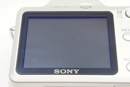良品 SONY ソニー Cyber-shot DSC-H3 コンパクトデジタルカメラ シルバー 250628c