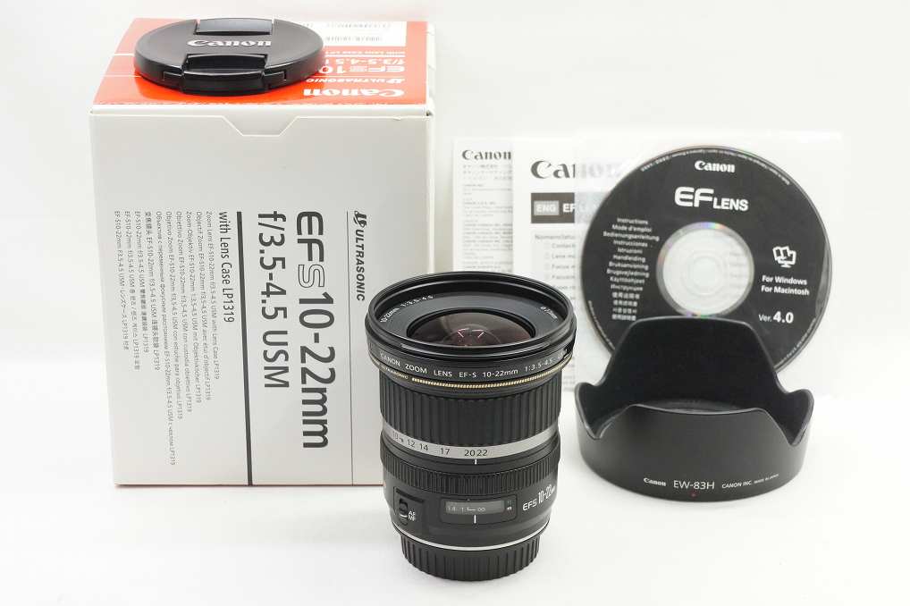 良品 Canon キヤノン EF-S 10-22mm F3.5-4.5 USM ズームレンズ APS-C 元箱付240923t – アルプスカメラ