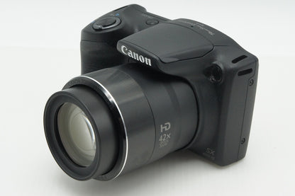 美品 Canon キヤノン PowerShot SX420 IS コンパクトデジタルカメラ ブラック 260305i