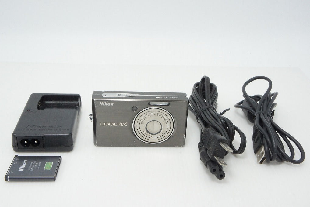 Nikon ニコン COOLPIX S510 コンパクトデジタルカメラ アーバンブラック 260409c