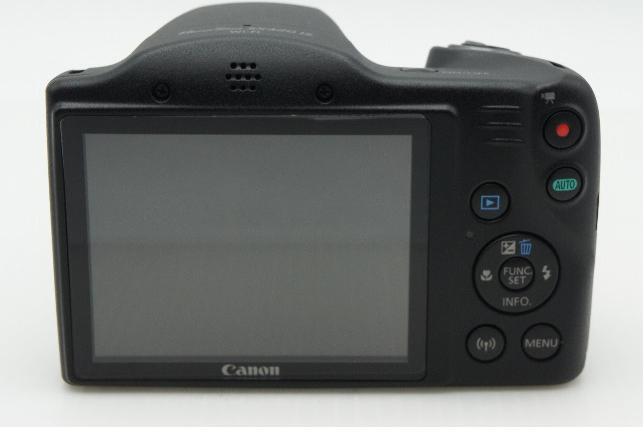 美品 Canon キヤノン PowerShot SX420 IS コンパクトデジタルカメラ ブラック 260305i