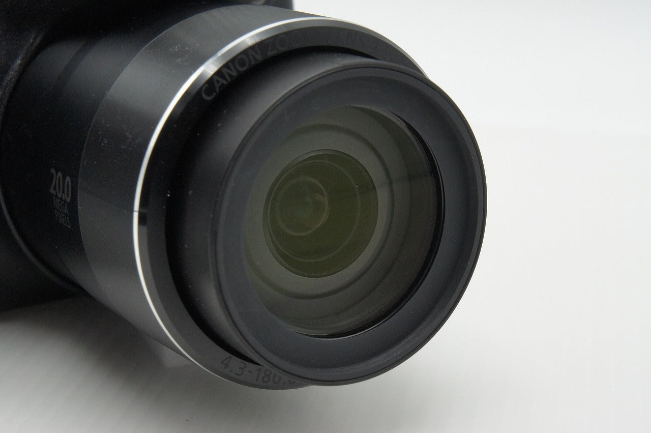 美品 Canon キヤノン PowerShot SX420 IS コンパクトデジタルカメラ ブラック 260305i