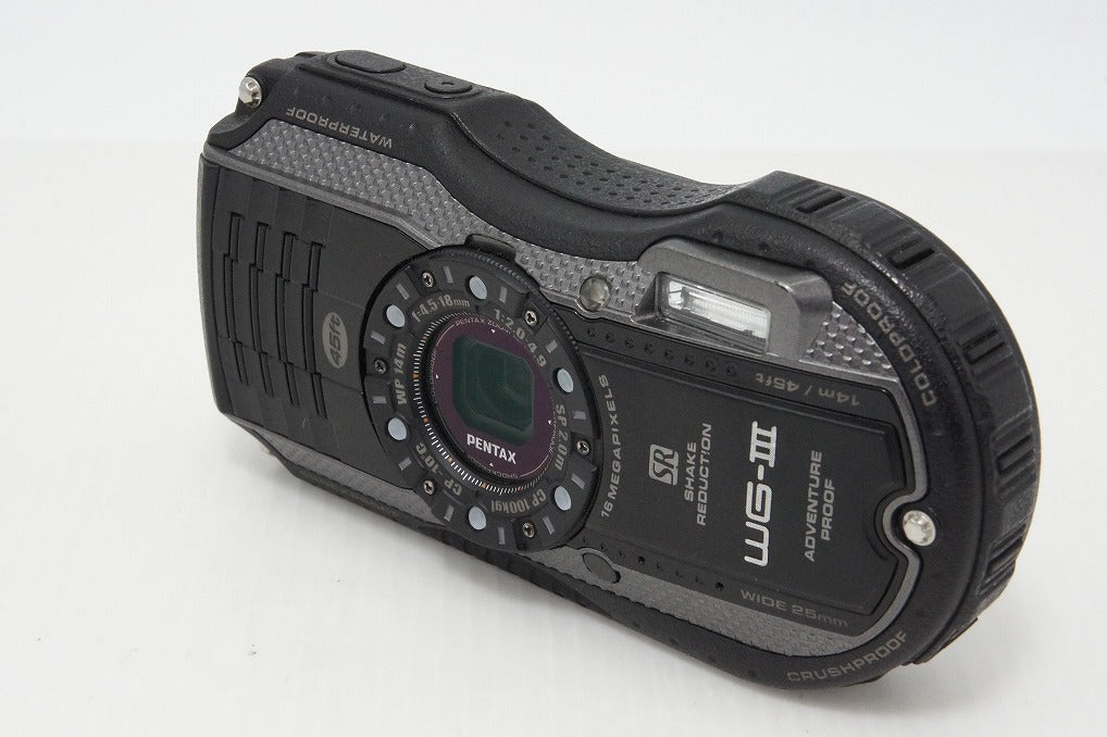 PENTAX WG-3 Compact Digital Camera Black 260409f