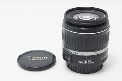 Good condition Canon EF-S 18-55mm F3.5-5.6 II USM APS-C Zoom Lens 260611p