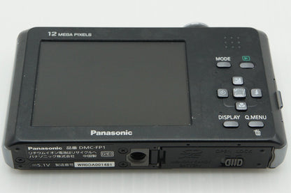Panasonic パナソニック LUMIX DMC-FP1 コンパクトデジタルカメラ ブラック 260306h