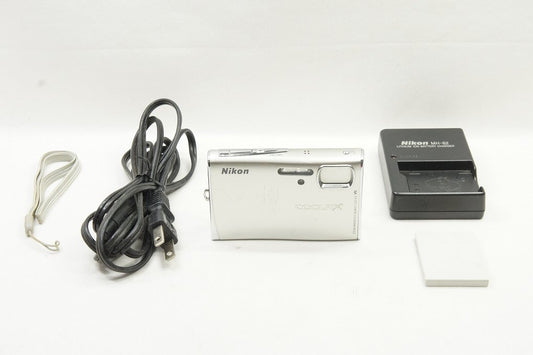 訳あり品 Nikon ニコン COOLPIX S51 コンパクトデジタルカメラ シルバー 250412g