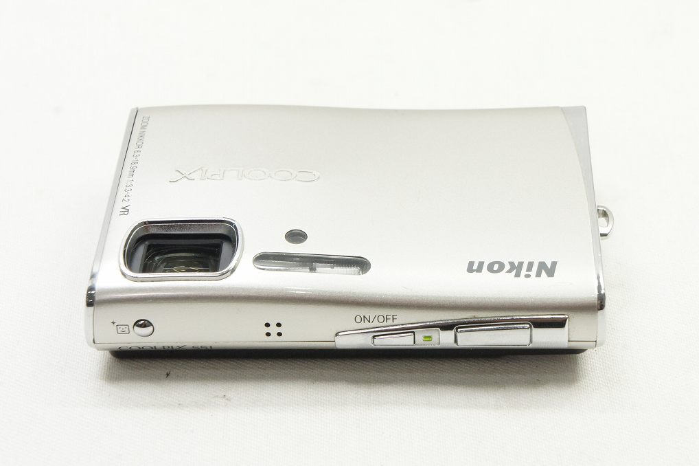 訳あり品 Nikon ニコン COOLPIX S51 コンパクトデジタルカメラ シルバー 250412g