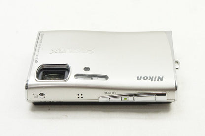 訳あり品 Nikon ニコン COOLPIX S51 コンパクトデジタルカメラ シルバー 250412g