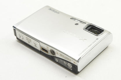 訳あり品 Nikon ニコン COOLPIX S51 コンパクトデジタルカメラ シルバー 250412g