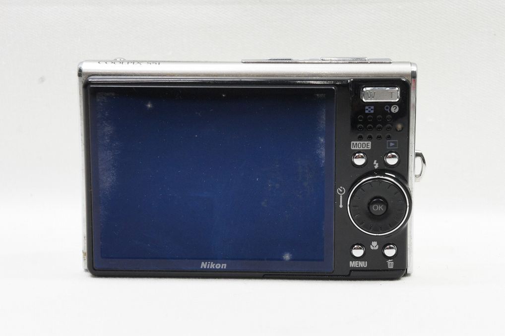 訳あり品 Nikon ニコン COOLPIX S51 コンパクトデジタルカメラ シルバー 250412g