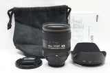 美品 Nikon ニコン AF-S NIKKOR 24-120mm F4G ED VR ズームレンズ フード付 240923j