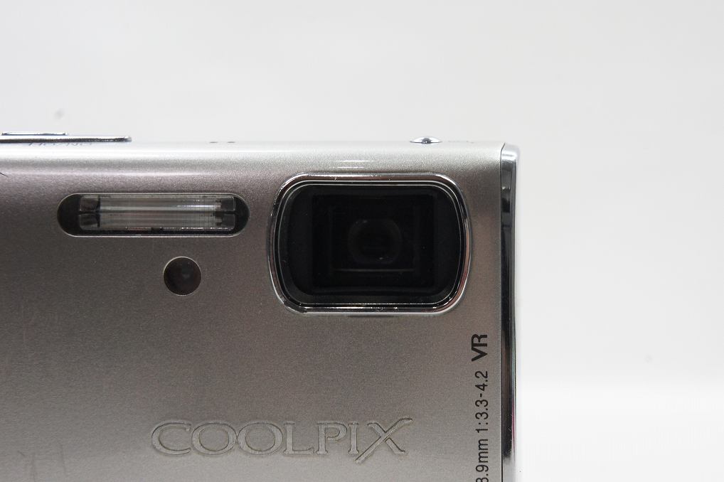 訳あり品 Nikon ニコン COOLPIX S51 コンパクトデジタルカメラ シルバー 250412g