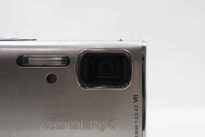 訳あり品 Nikon ニコン COOLPIX S51 コンパクトデジタルカメラ シルバー 250412g