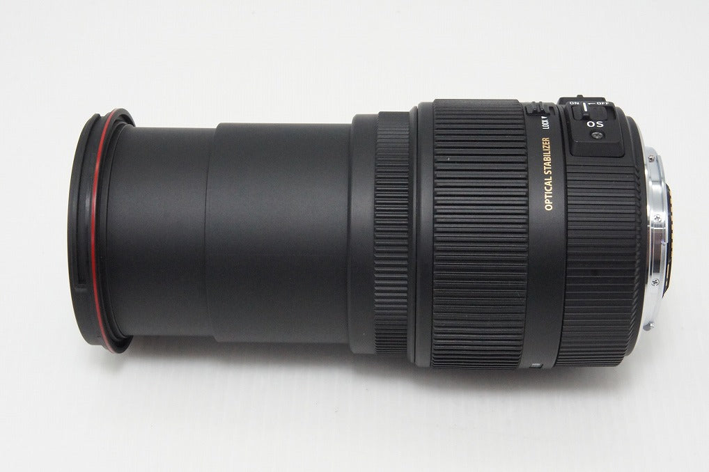 美品 SIGMA シグマ 18-200mm F3.5-6.3 II DC OS HSM APS-C Canon キヤノン EFマウント ズームレンズ フード付 260414t
