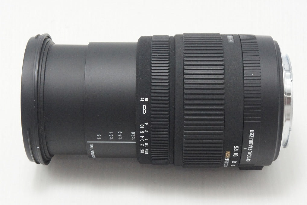 SIGMA シグマ 18-125mm F3.8-5.6 DC OS HSM AFレンズ Canon キヤノン EFマウント APS-C 261006r