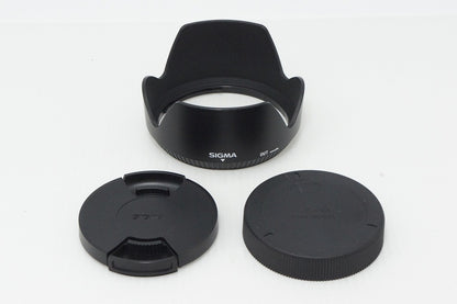 美品 SIGMA シグマ 18-200mm F3.5-6.3 II DC OS HSM APS-C Canon キヤノン EFマウント ズームレンズ フード付 260414t
