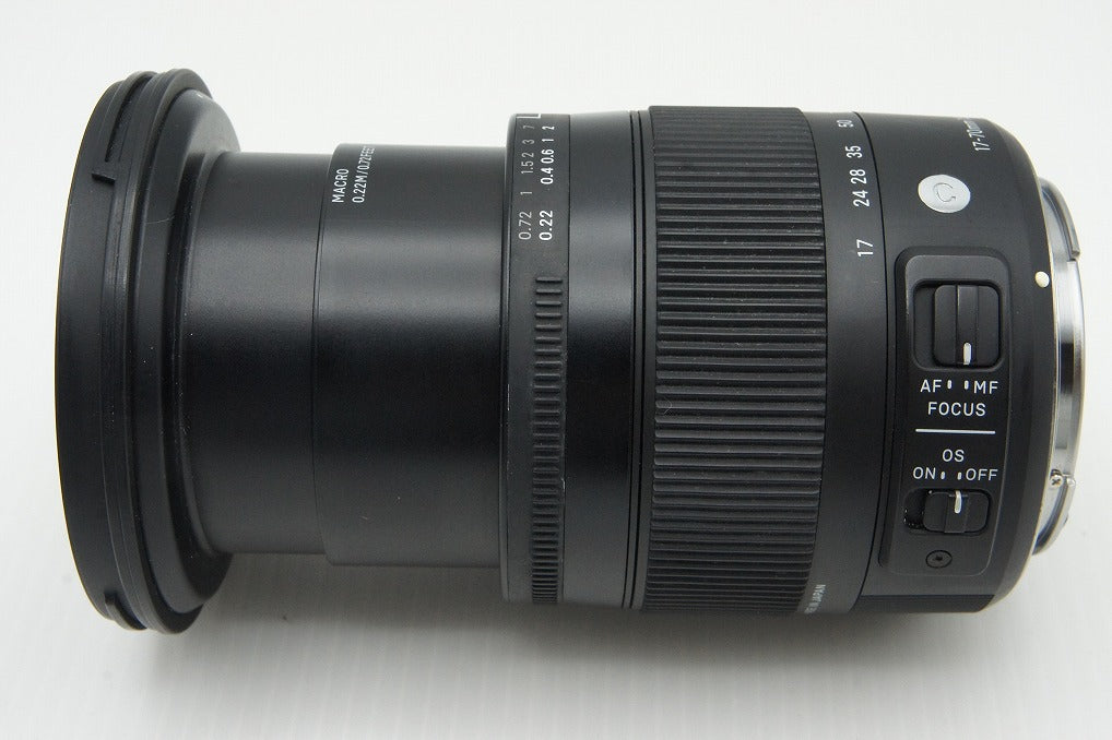 SIGMA シグマ Contemporary 17-70mm F2.8-4 DC MACRO OS HSM Canon キヤノン EFマウント APS-C ズームレンズ 251224ar