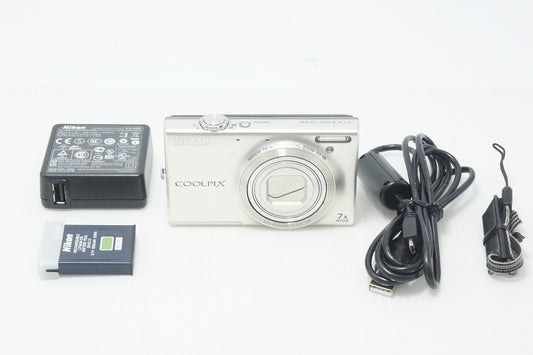 Nikon ニコン COOLPIX S6100 コンパクトデジタルカメラ シャンパンシルバー 261006f