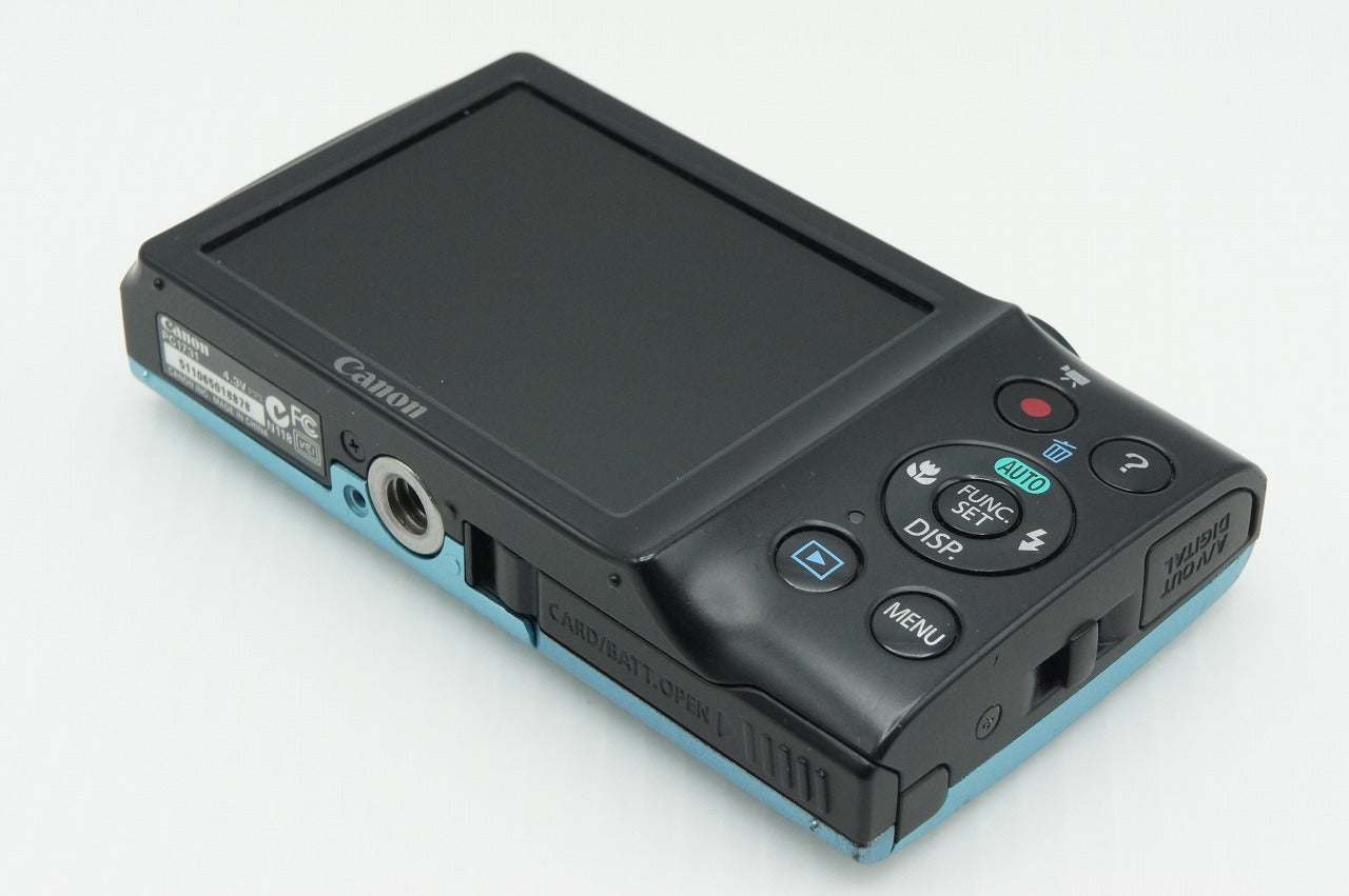 Canon キヤノン PowerShot A2400 IS コンパクトデジタルカメラ ブルー 260304e