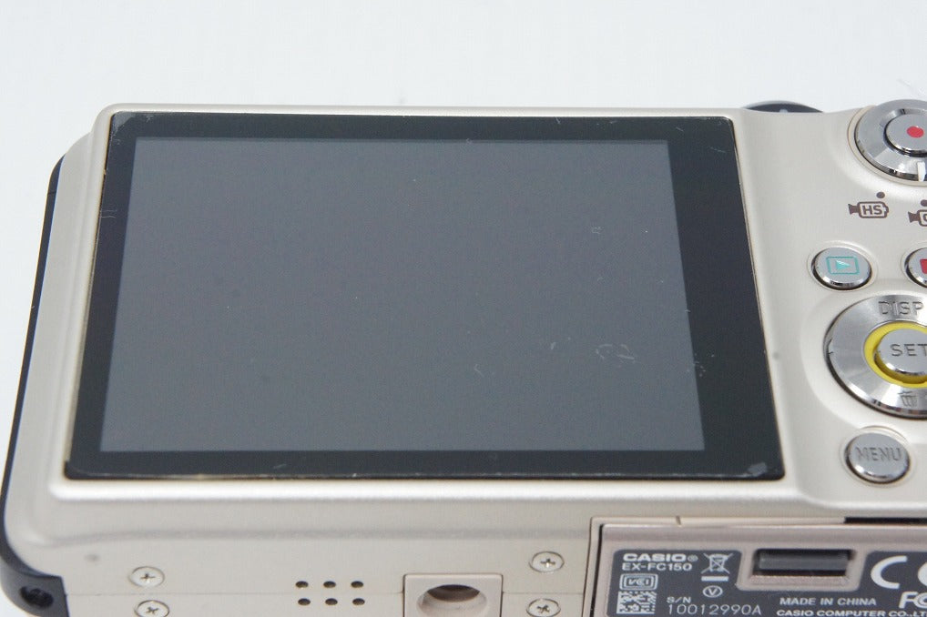 CASIO カシオ HIGH SPEED EXILIM EX-FC150 コンパクトデジタルカメラ ゴールド 260414kl