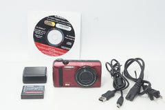 良品 CASIO カシオ HIGH SPEED EXILIM EX-ZR300 コンパクトデジタルカメラ レッド 260928a