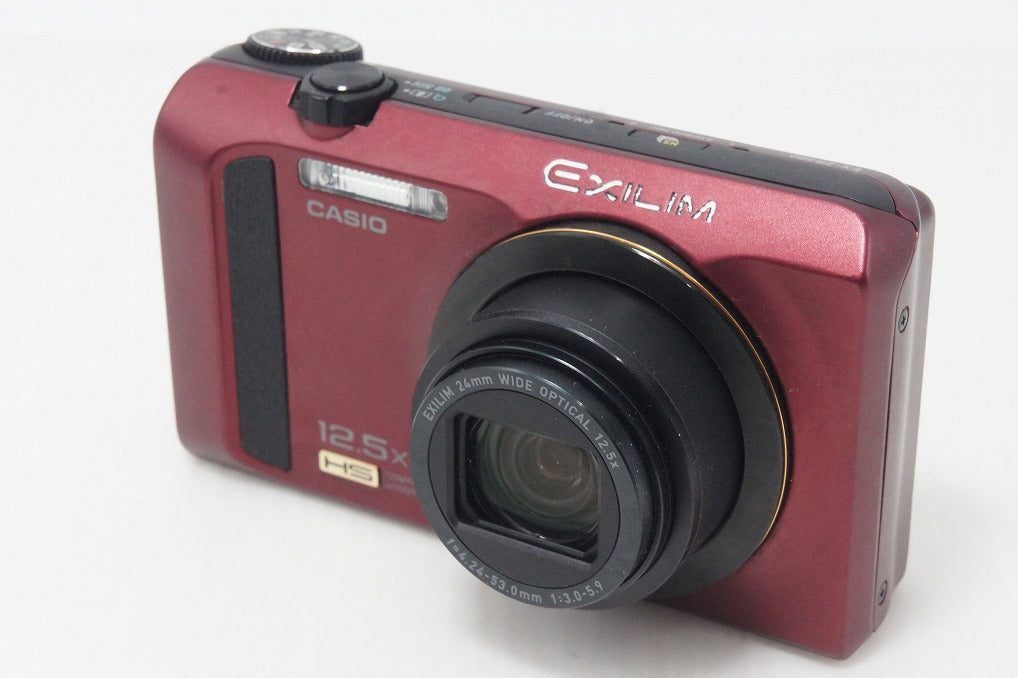 良品 CASIO カシオ HIGH SPEED EXILIM EX-ZR300 コンパクトデジタルカメラ レッド 260928a