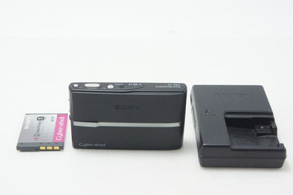 良品 SONY ソニー Cyber-shot DSC-T9 コンパクトデジタルカメラ ブラック 261008o