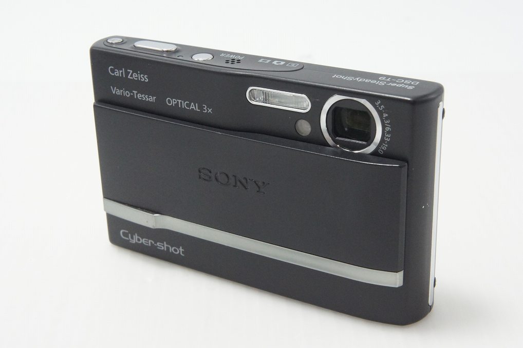 良品 SONY ソニー Cyber-shot DSC-T9 コンパクトデジタルカメラ ブラック 261008o