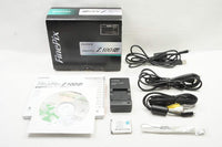 良品 FUJIFILM FinePix Z100fd コンパクトデジタルカメラ ホワイﾄ&ブラック 元箱付 250412f