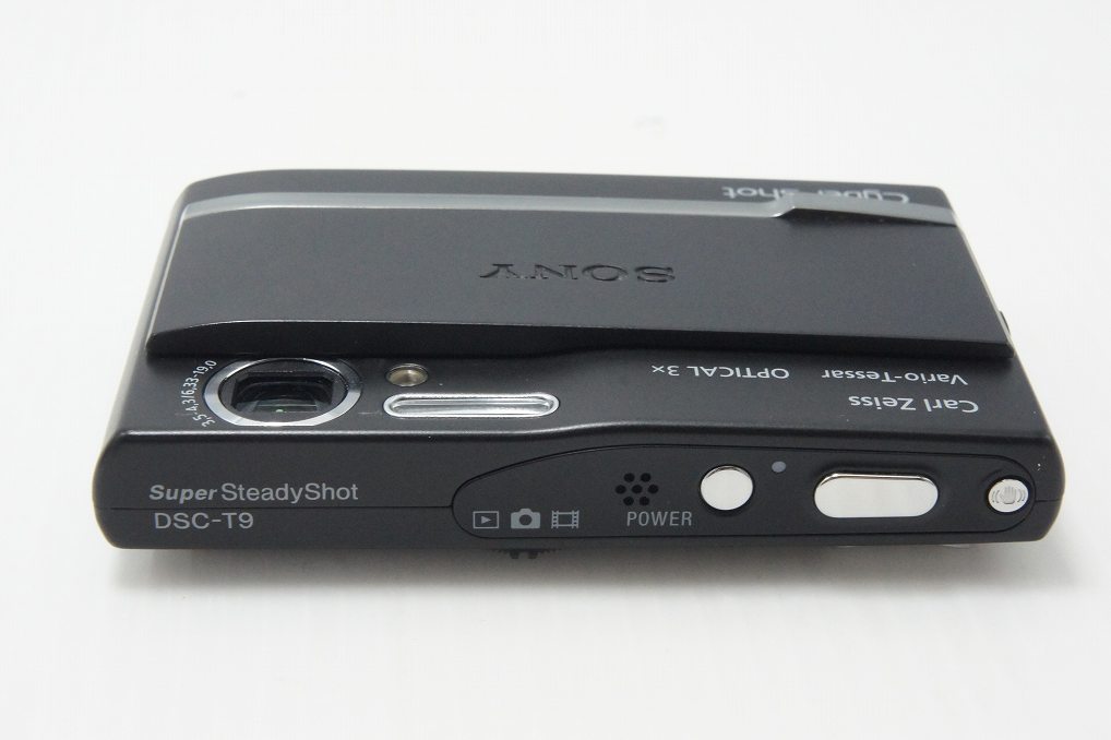 良品 SONY ソニー Cyber-shot DSC-T9 コンパクトデジタルカメラ ブラック 261008o