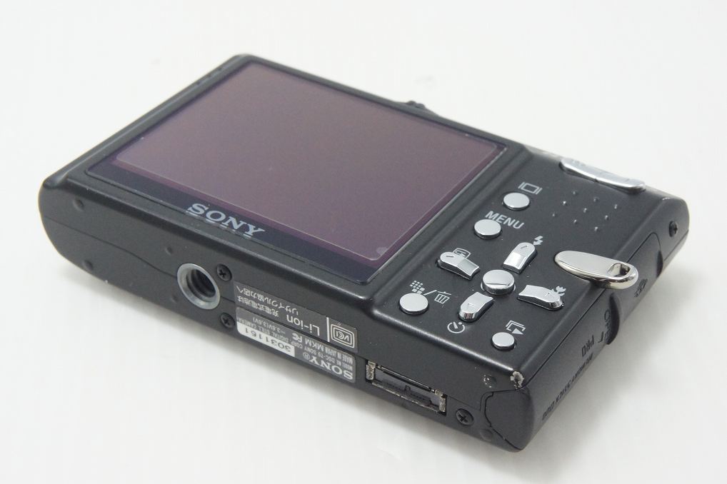 良品 SONY ソニー Cyber-shot DSC-T9 コンパクトデジタルカメラ ブラック 261008o