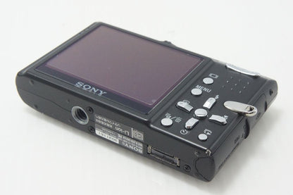 良品 SONY ソニー Cyber-shot DSC-T9 コンパクトデジタルカメラ ブラック 261008o