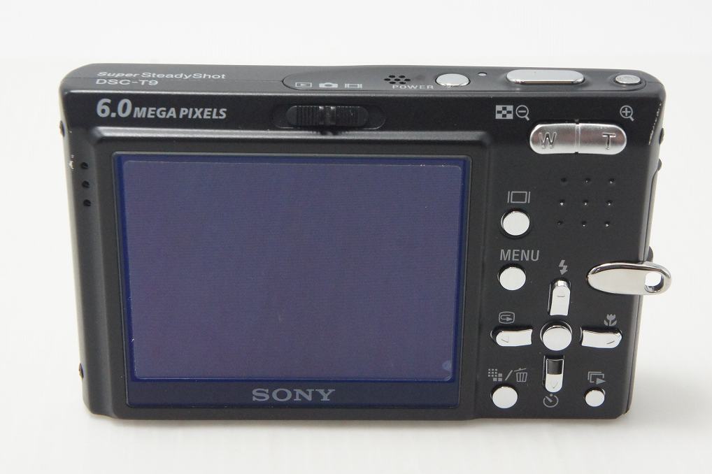 良品 SONY ソニー Cyber-shot DSC-T9 コンパクトデジタルカメラ ブラック 261008o