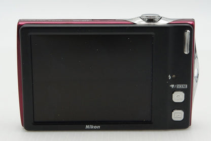 美品 Nikon ニコン COOLPIX S4000 コンパクトデジタルカメラ ルビーレッド 260306s
