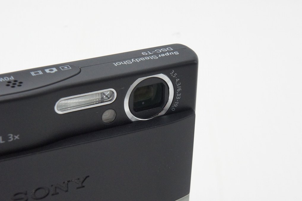 良品 SONY ソニー Cyber-shot DSC-T9 コンパクトデジタルカメラ ブラック 261008o