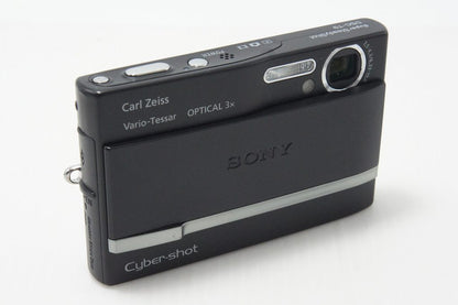 良品 SONY ソニー Cyber-shot DSC-T9 コンパクトデジタルカメラ ブラック 261008o